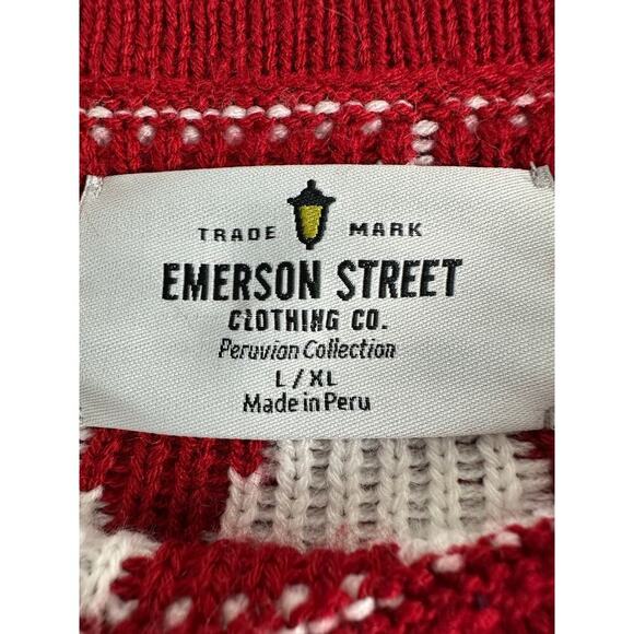 Emerson Street Clothing Women's Size Large XL University of Oklahoma Knit Poncho - Picture 6 of 11